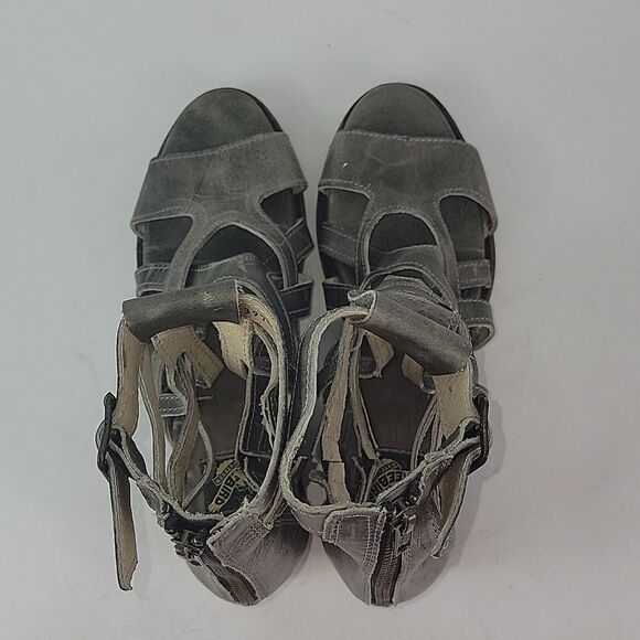 Freebird By Steven Gazelle Stone Gladiator Leather Women's Sandals - Picture 10 of 15